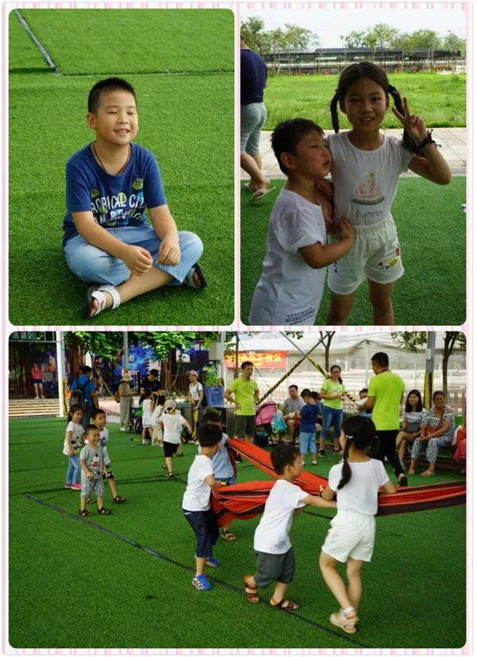 大汗淋漓的臉上，是比夏日的陽光還要燦爛的笑容