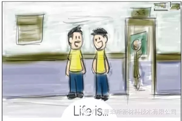 人生就是。。。 和好朋友在教室外面一起罰站