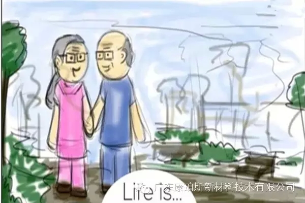 人生就是。。。 牽著老伴的手，享受屬于自己的夕陽，執(zhí)子之手，與子偕老......