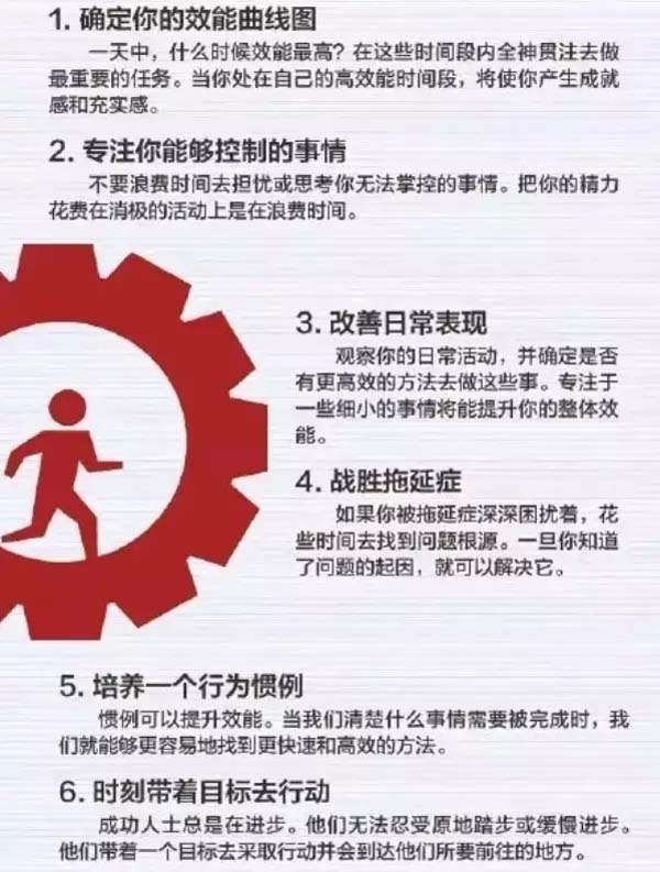 50個方法助你管理時間，過好每一天-1